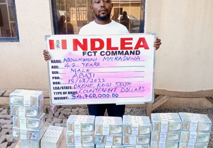  Nigeria’s Anti-Narcotics Agency intercepts counterfeit $4.7 million cash